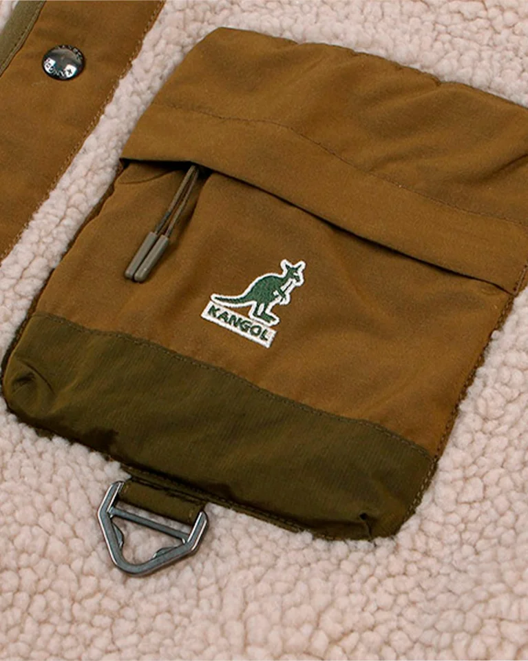 Жилет KANGOL Retrocore Fleece Gilet