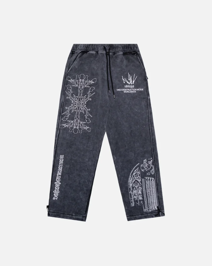 Штаны ISSAYA Temple Stone Wash Pants