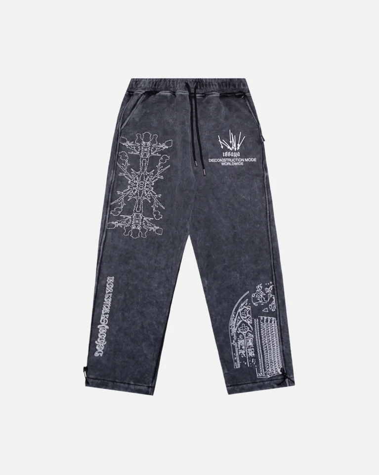 Штаны ISSAYA Temple Stone Wash Pants