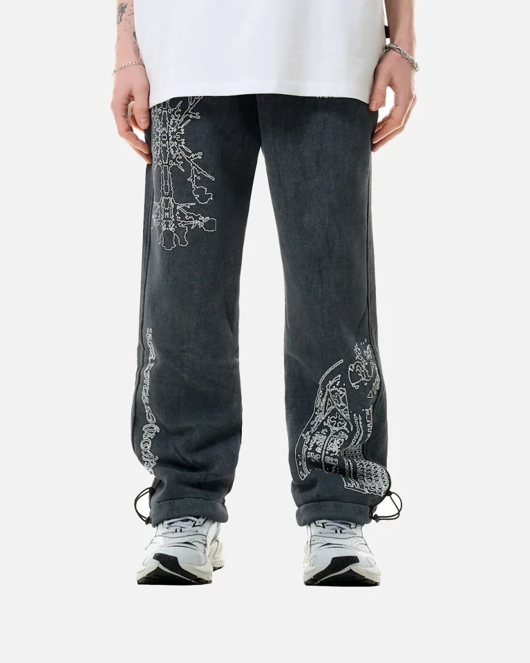 Штаны ISSAYA Temple Stone Wash Pants