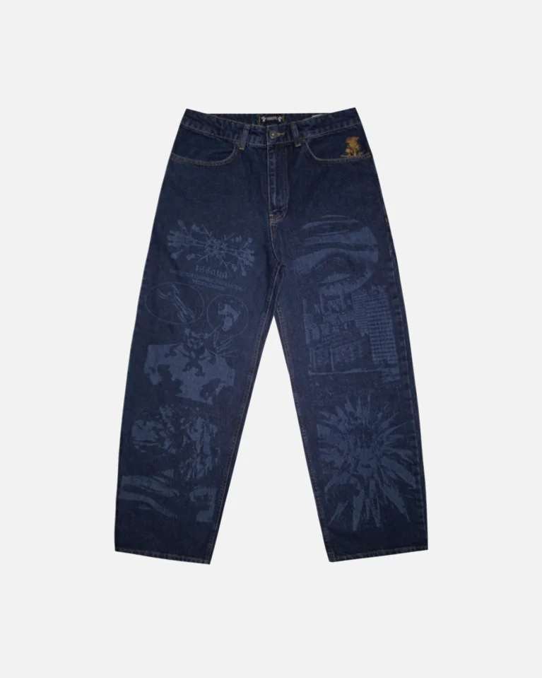 Джинсы ISSAYA Loose Fit Deconstruction
