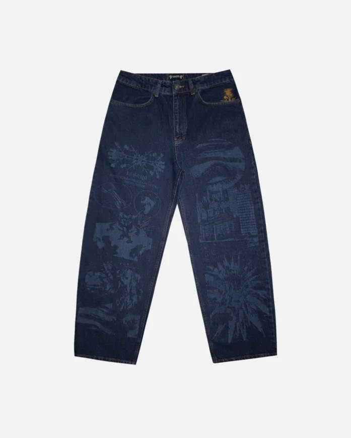 Джинсы ISSAYA Loose Fit Deconstruction