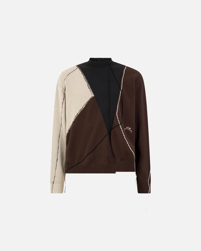 Джемпер A-COLD-WALL Overstitch Knit Slate