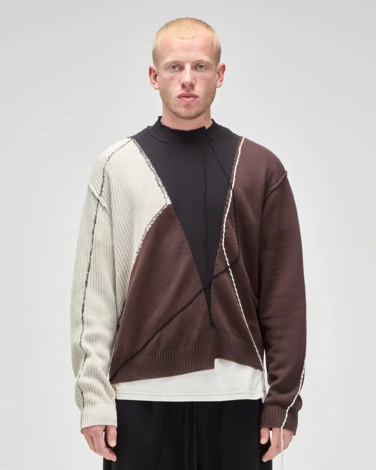 Джемпер A-COLD-WALL Overstitch Knit Slate