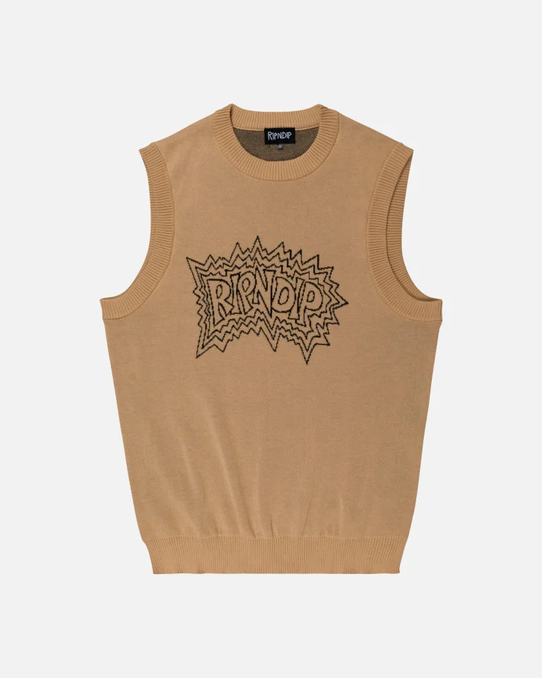Жилет RIPNDIP Shock Knit Sweater Vest