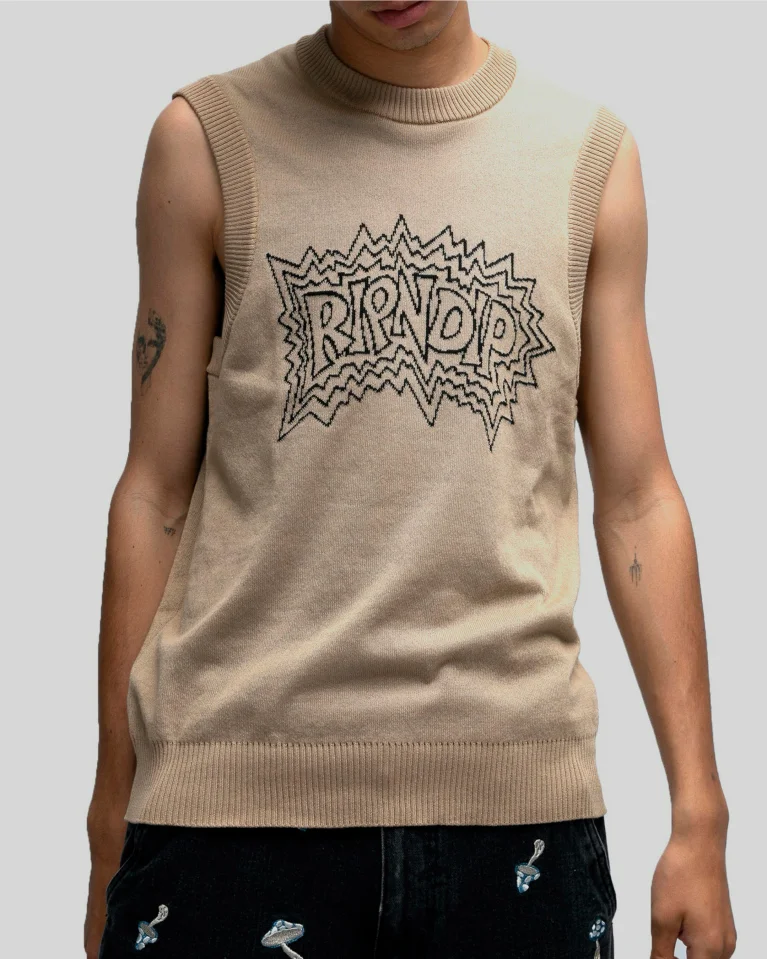 Жилет RIPNDIP Shock Knit Sweater Vest