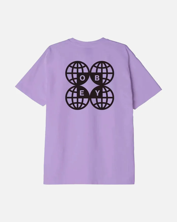 Футболка OBEY Around The World Heavyweight