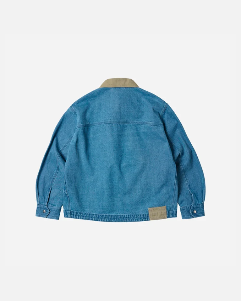 Джут FrizmWORKS Denim Zip up Work Jacket