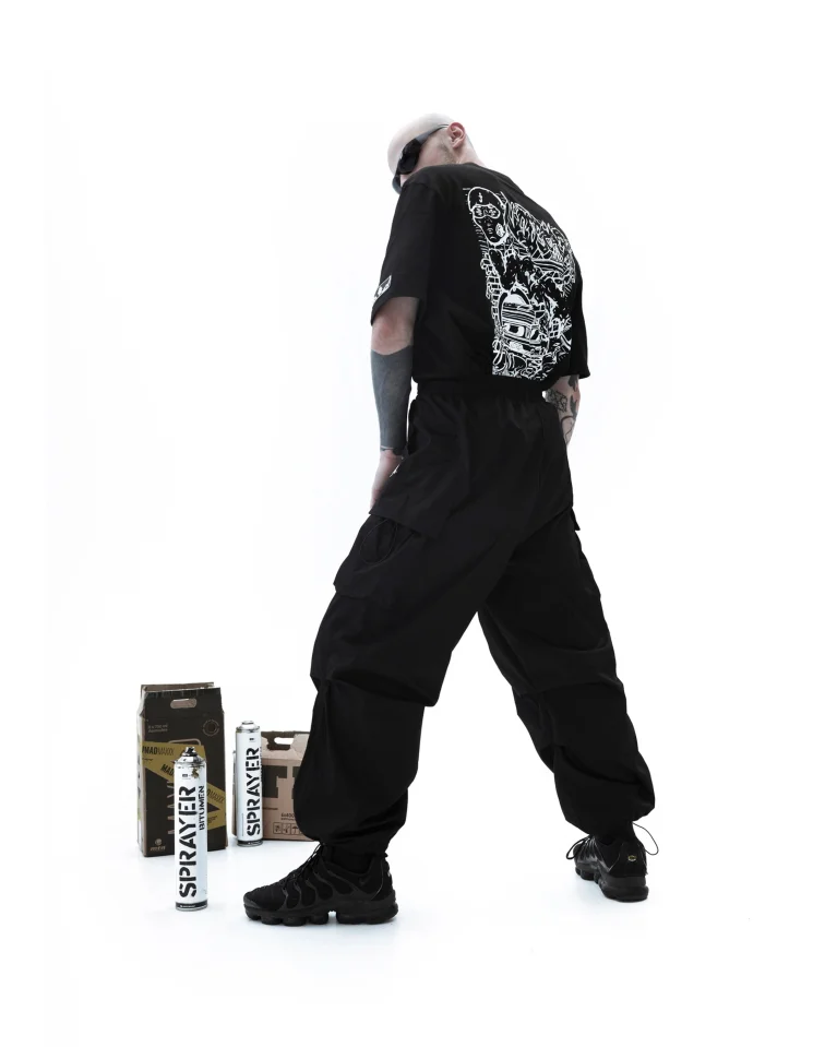 Штаны VICESEASON Black flow V2