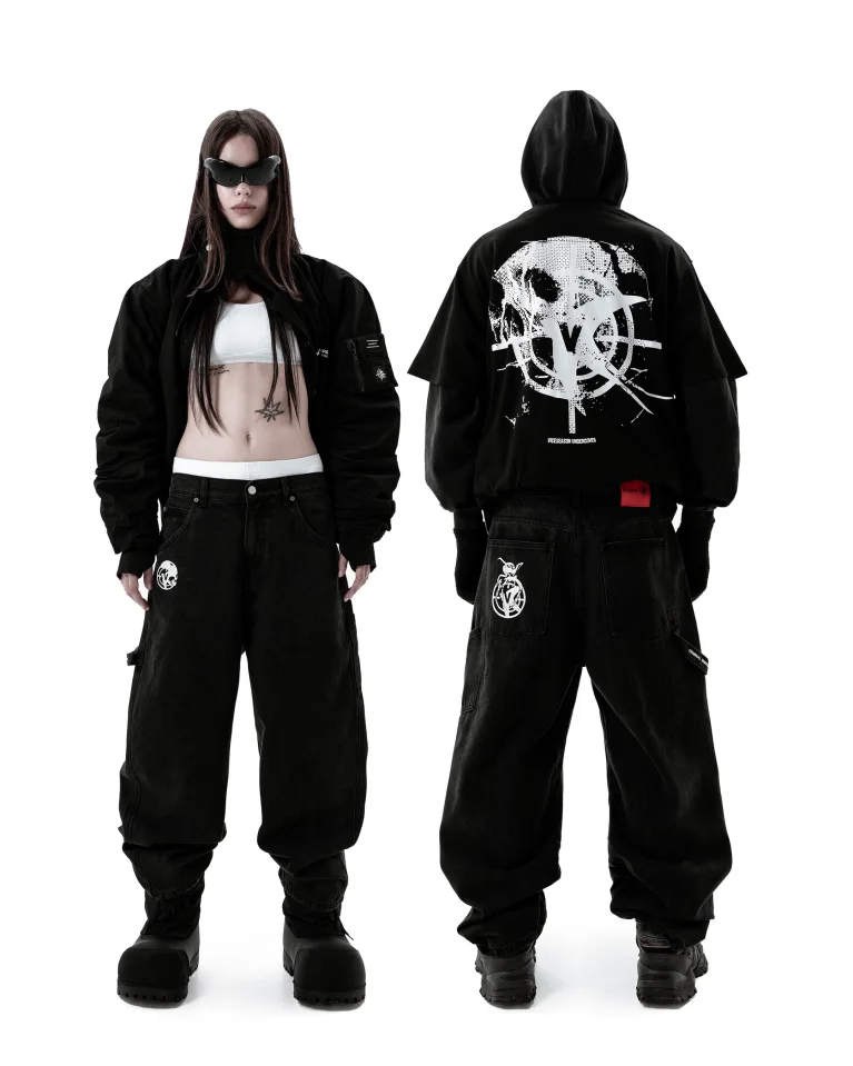Джинсы VICESEASON Bones