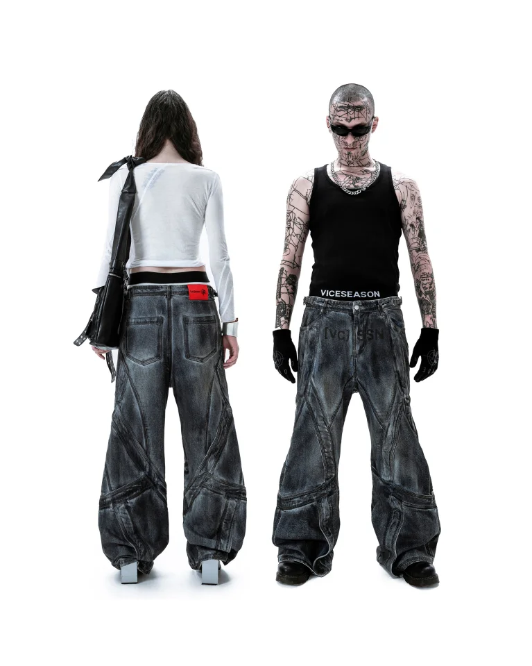 Джинсы VICESEASON Dirty