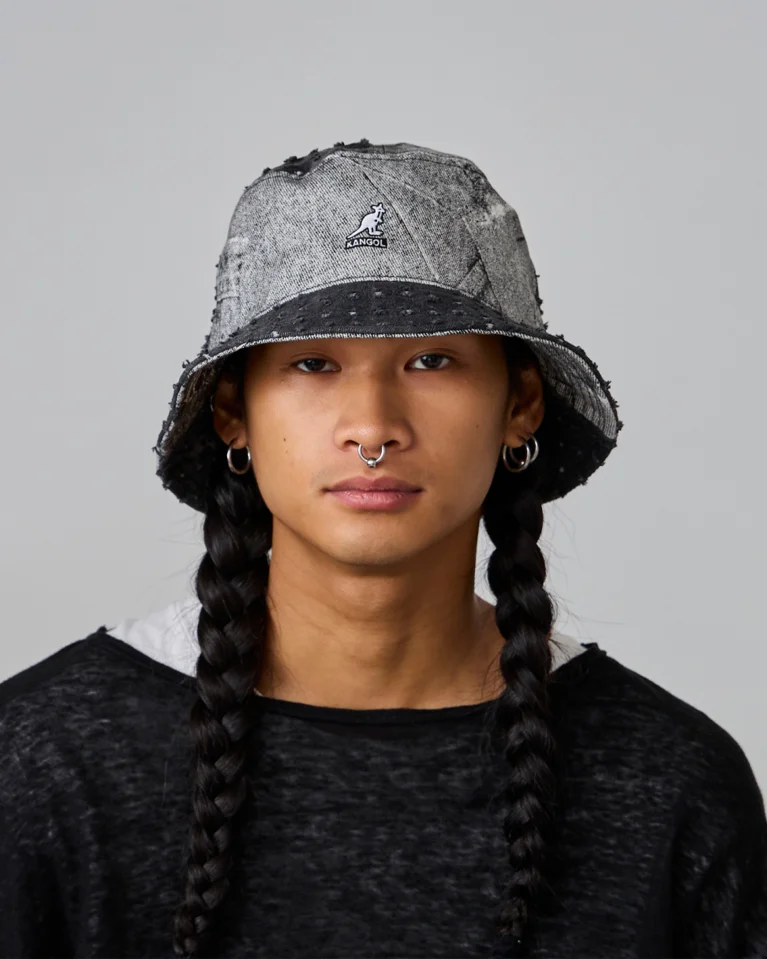 Панама KANGOL Denim Mashup Bucket