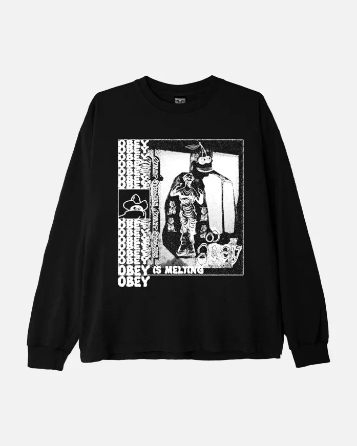 Лонгслив OBEY Is Melting