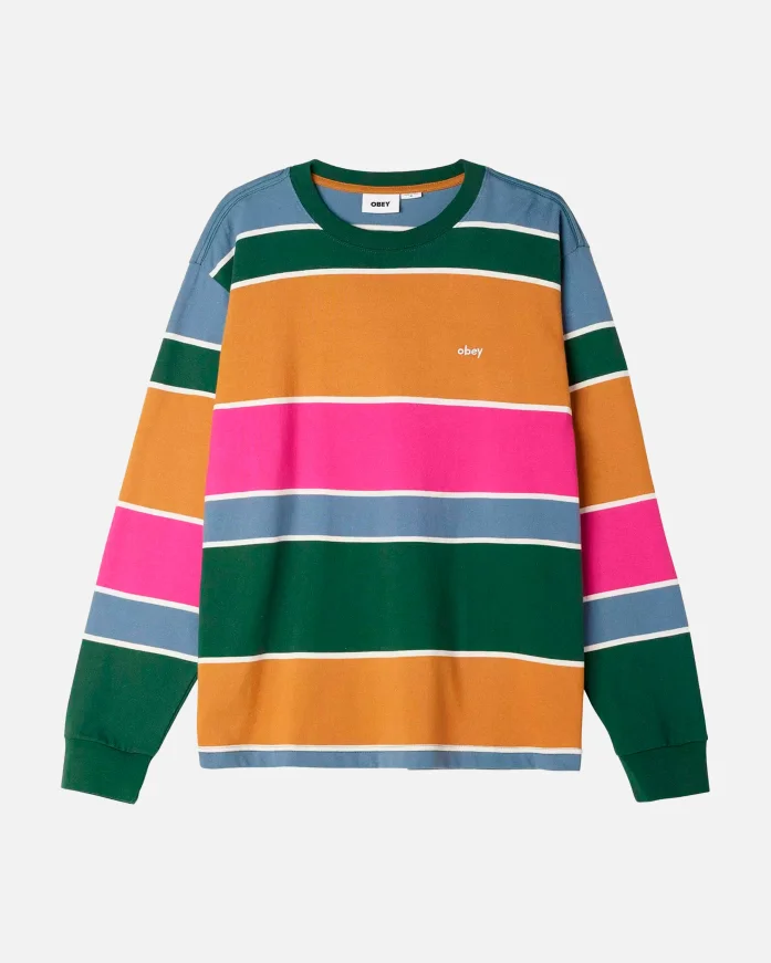 Лонгслив OBEY Nationale Stripe