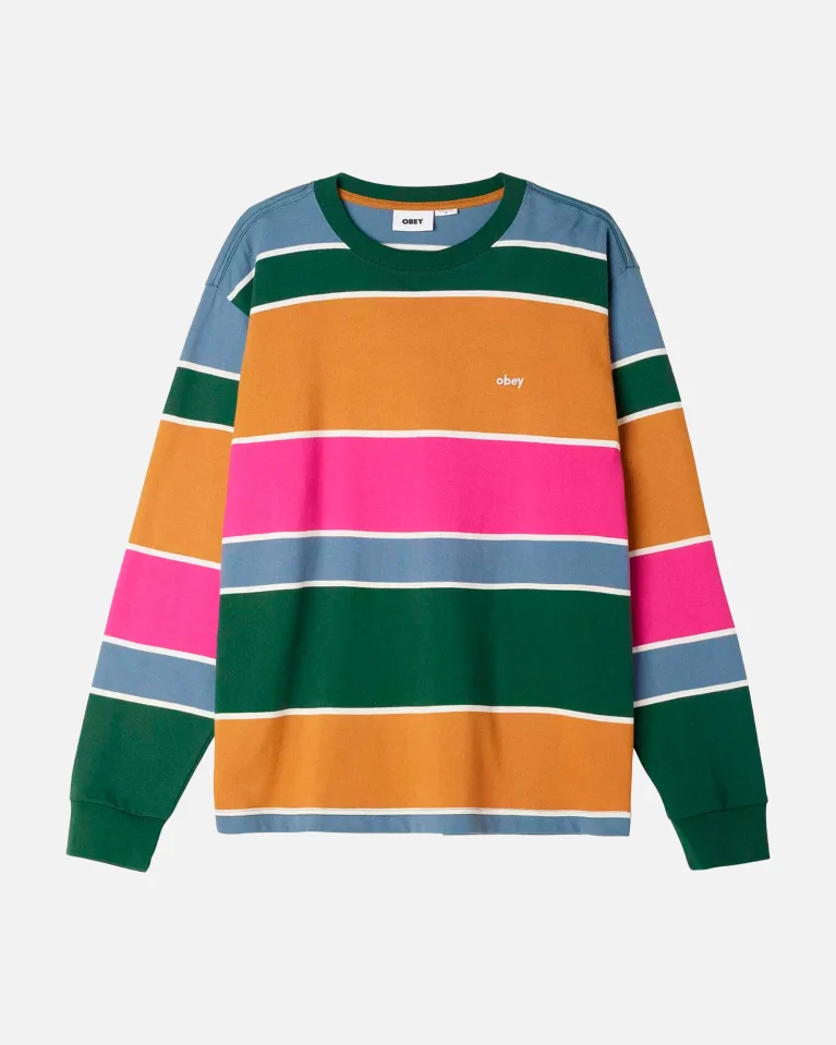 Лонгслив OBEY Nationale Stripe