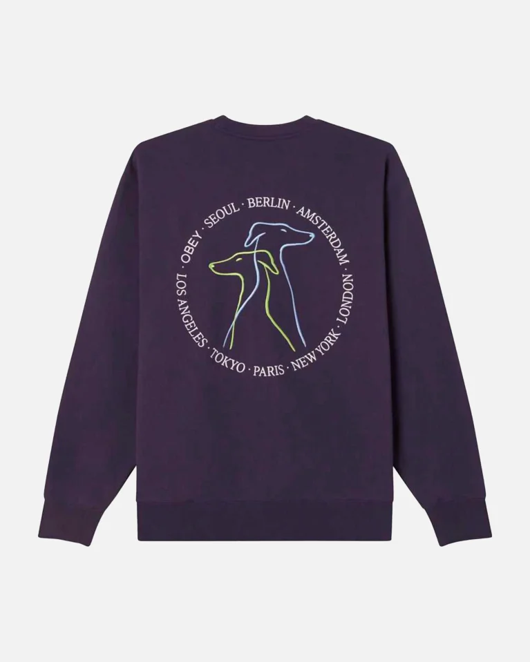 Свитшот OBEY City Dogs Crewneck