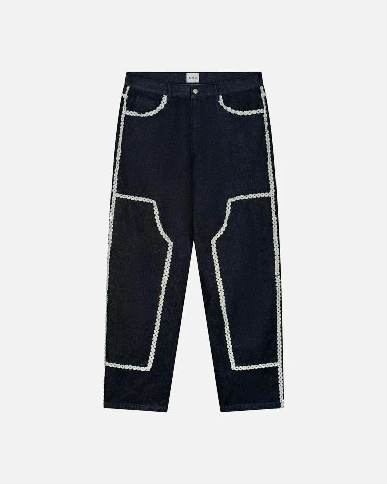Джинсы Arte Antwerp Flower Trim Denim