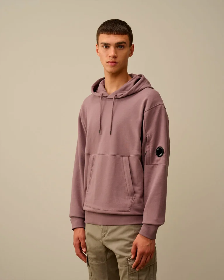 Худи C.P. Company Dilagonal Raised Fleece Lens