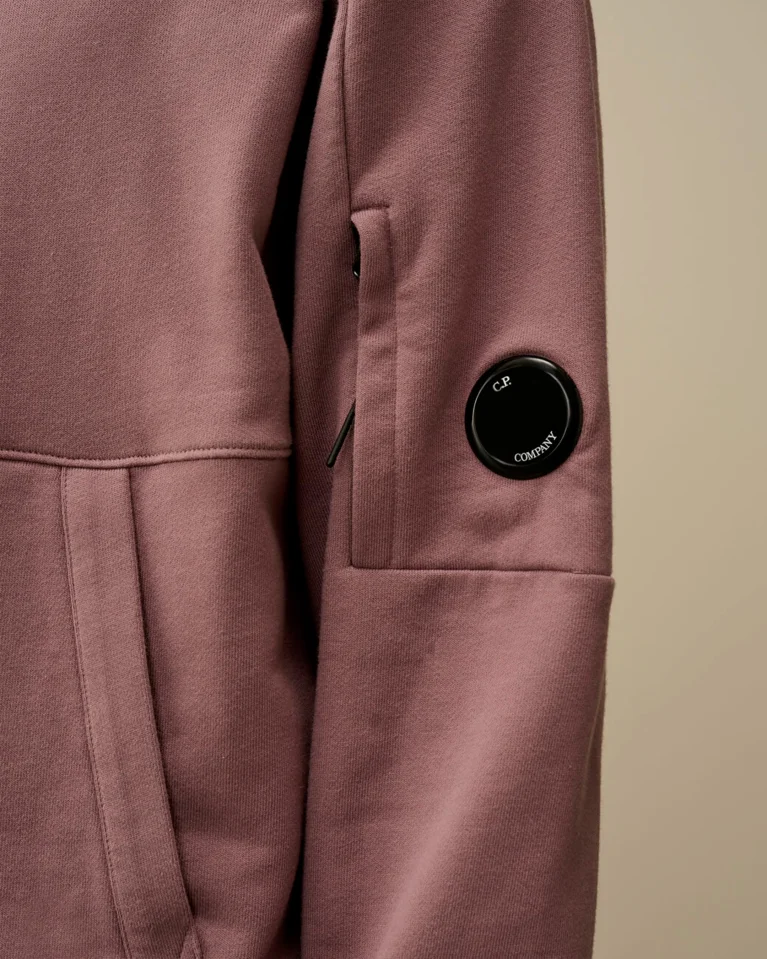 Худи C.P. Company Dilagonal Raised Fleece Lens