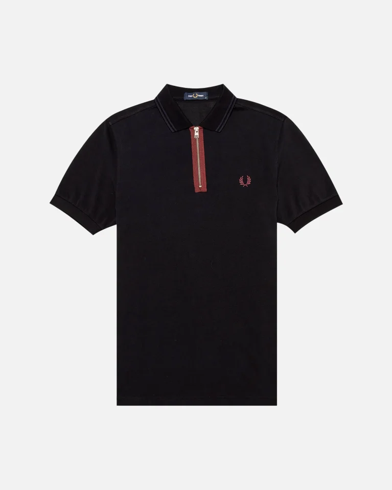 Поло Fred Perry Zip Neck