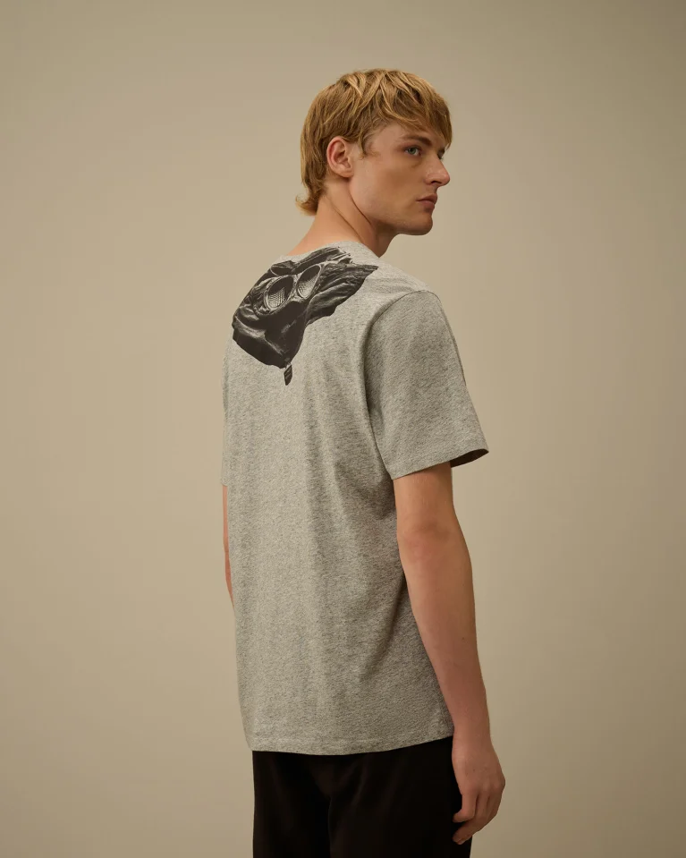 Футболка C.P. Company 30/1 Jersey Short Sleeve Goggle