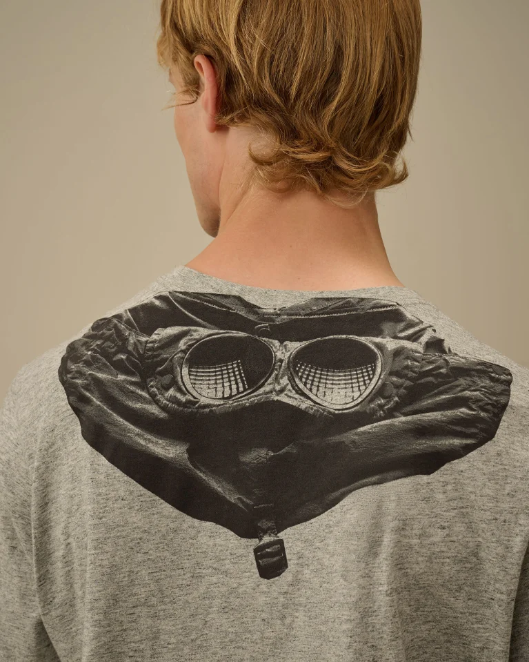 Футболка C.P. Company 30/1 Jersey Short Sleeve Goggle