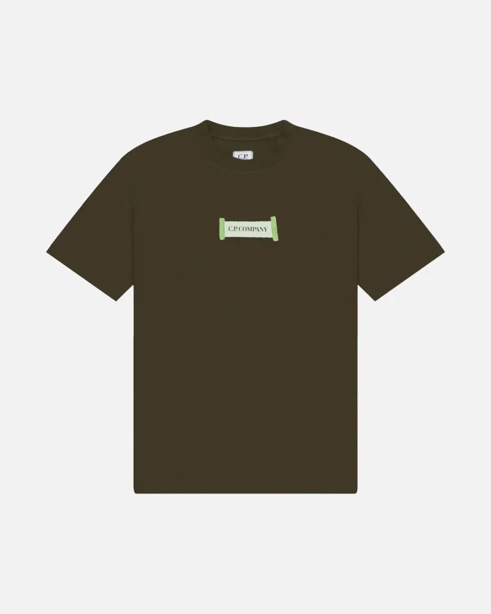 Футболка C.P. Company 30/1 Jersey Logos