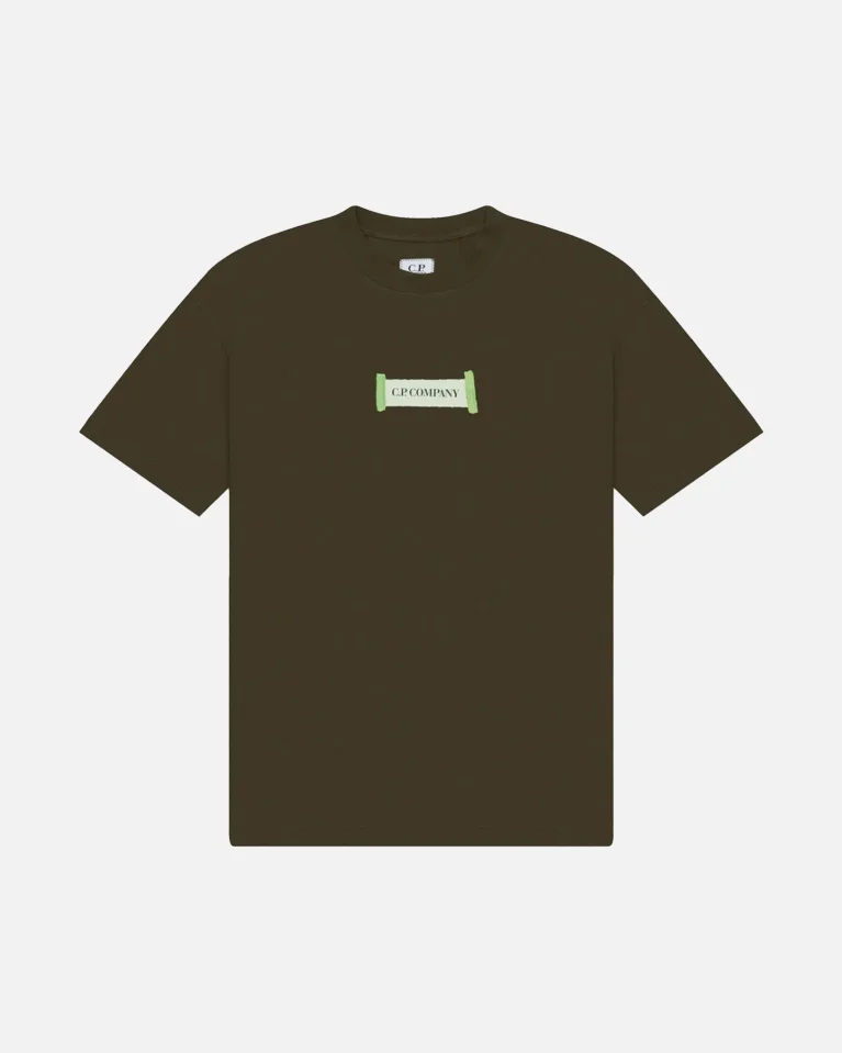 Футболка C.P. Company 30/1 Jersey Logos