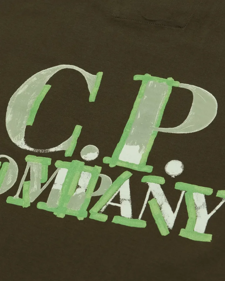 Футболка C.P. Company 30/1 Jersey Logos