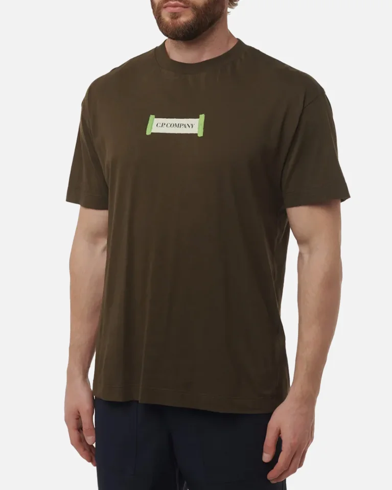 Футболка C.P. Company 30/1 Jersey Logos