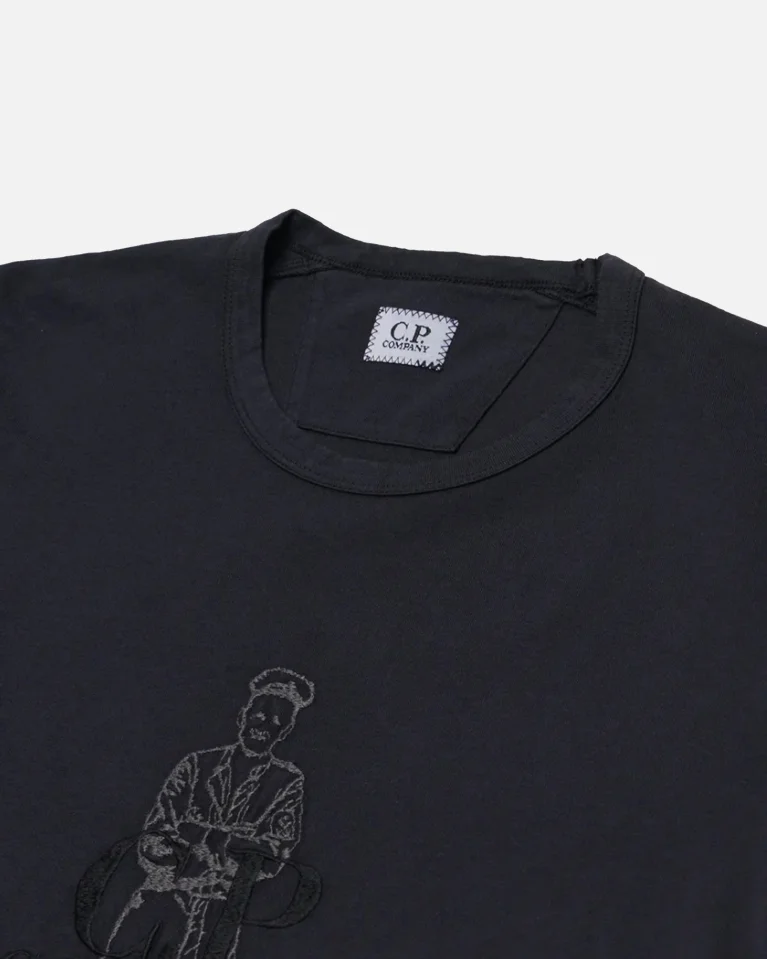 Футболка C.P. Company 1020 Jersey Logo