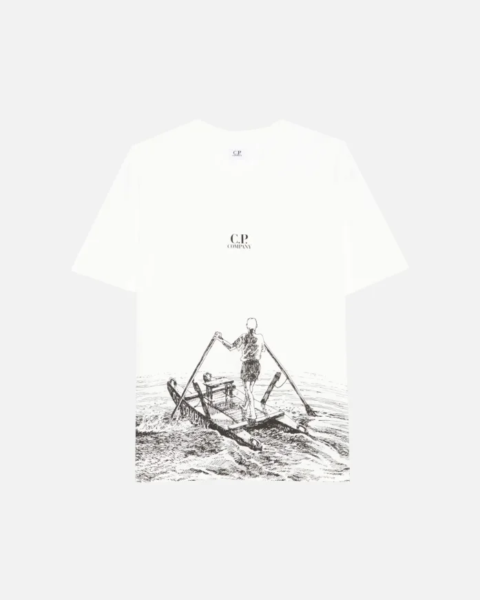 Футболка C.P. Company 21/1 Jersey Short Sleeve