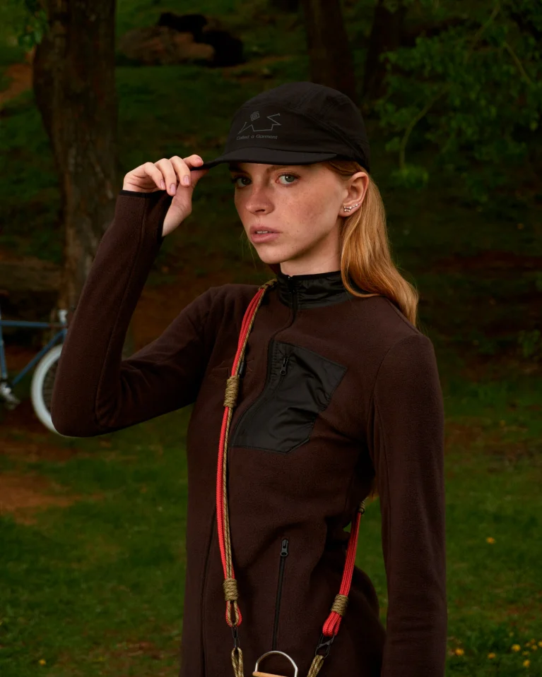 Бейсболка CALLED A GARMENT Hikercore Nylon Black