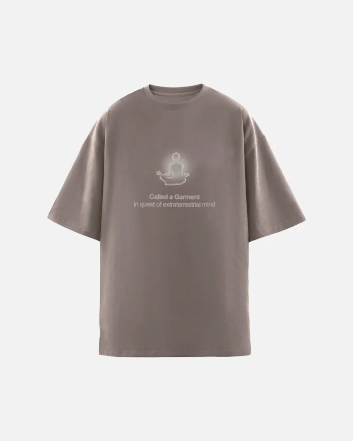 Футболка CALLED A GARMENT Pop Up Warm Grey