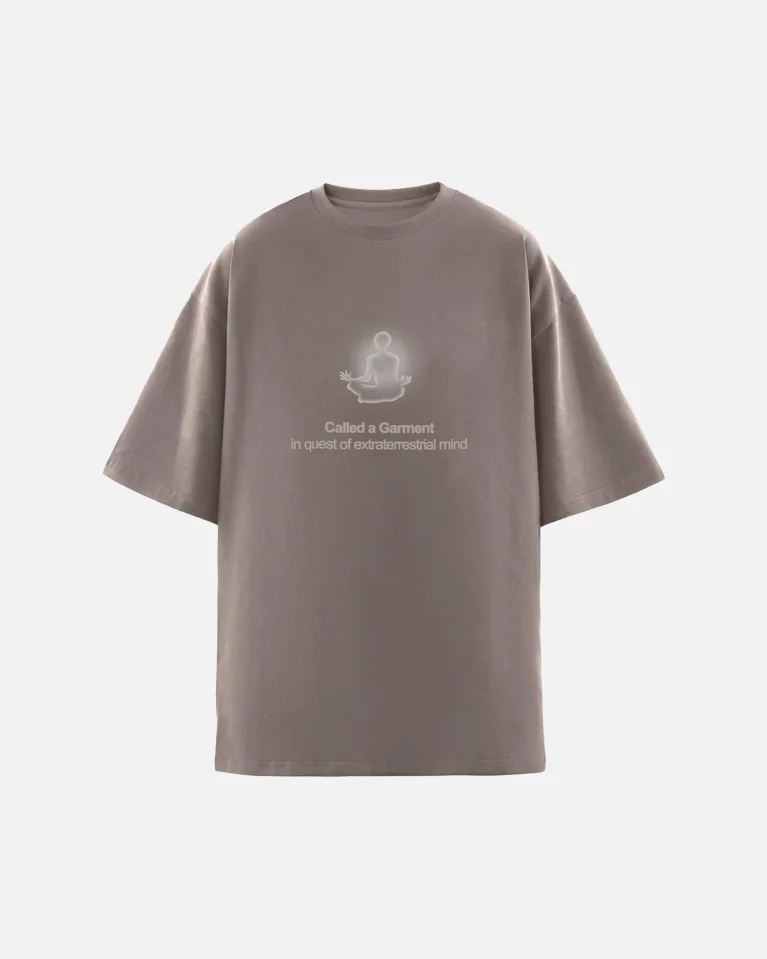 Футболка CALLED A GARMENT Pop Up Warm Grey