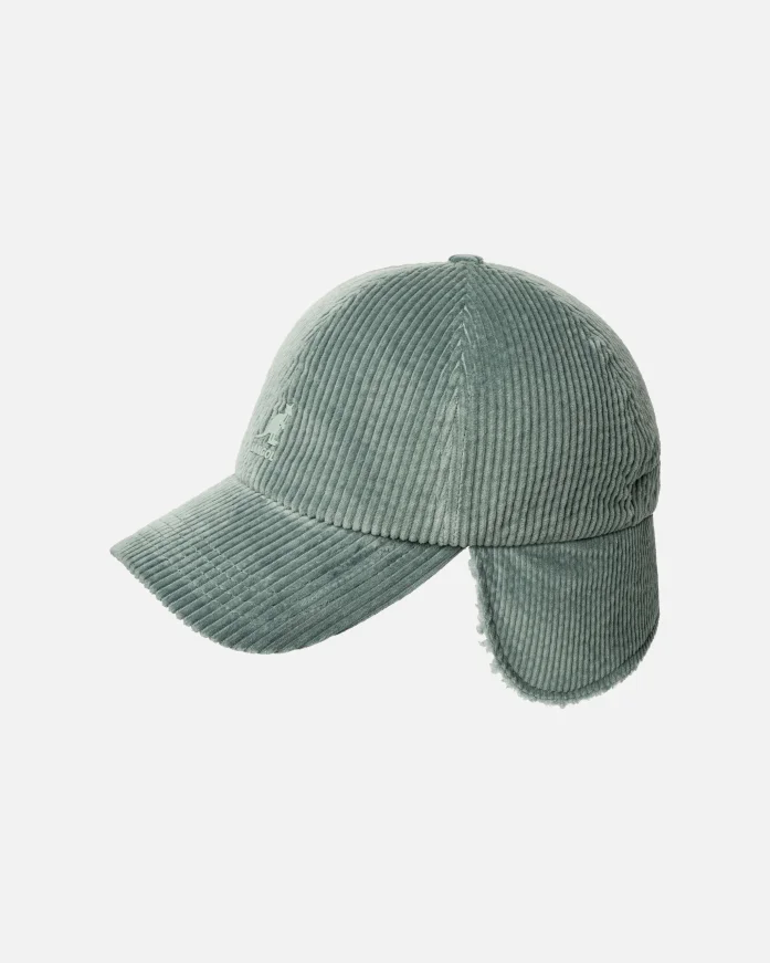 Бейсболка KANGOL Cozy Cord Earflap Baseball
