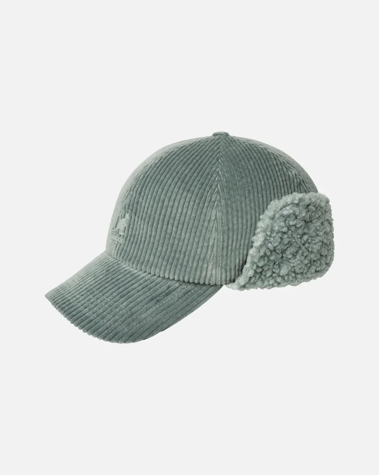 Бейсболка KANGOL Cozy Cord Earflap Baseball