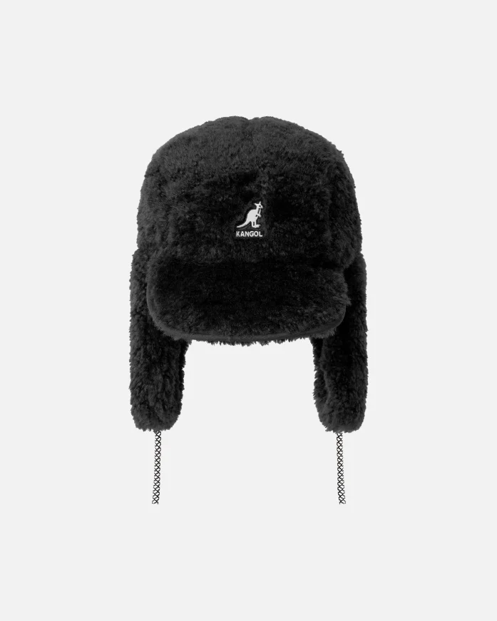 Шапка KANGOL Faux Shearling Utility Flap Cap