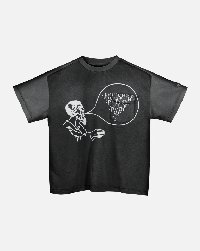 Футболка Gleb Kostin .Solutions SOLSOLSOL coin pocket t-shirt