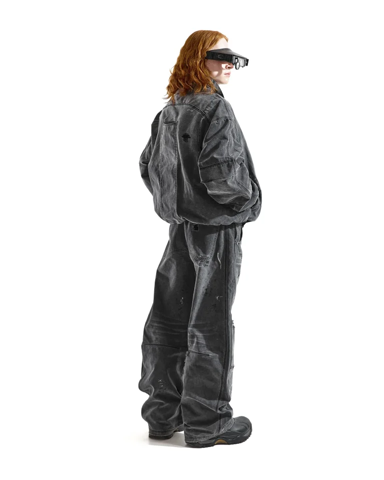 Бомбер Gleb Kostin .Solutions OLDSTROY canvas jacket