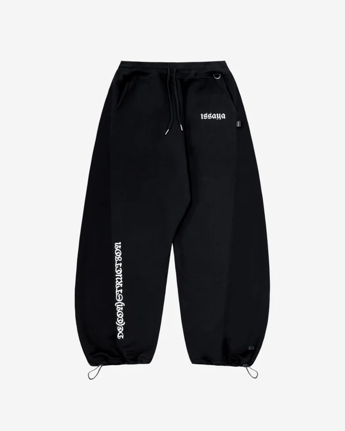 Штаны ISSAYA Deconstruction Black Pants