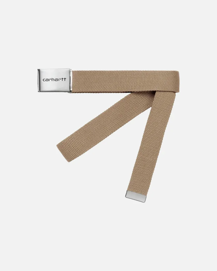 Ремень CARHARTT WIP Clip Belt Chrome