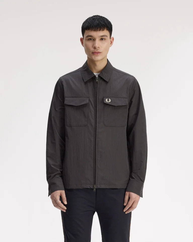 Овершот FRED PERRY Zip Through Overshirt
