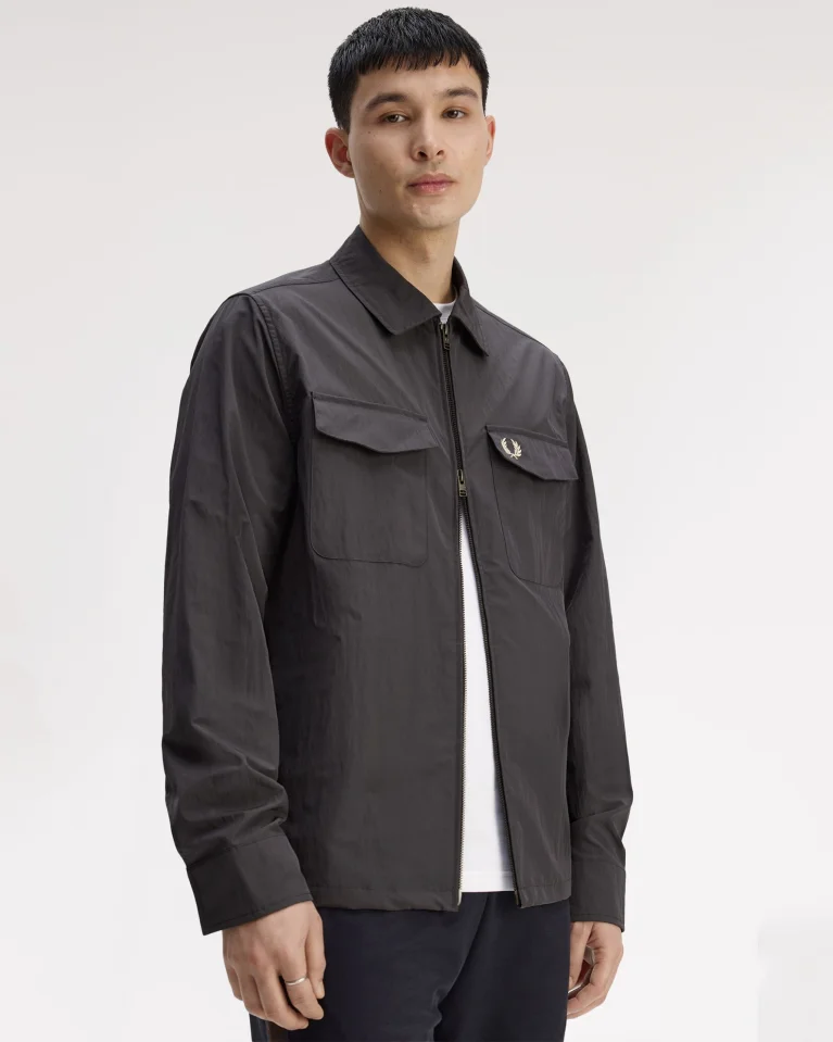 Овершот FRED PERRY Zip Through Overshirt