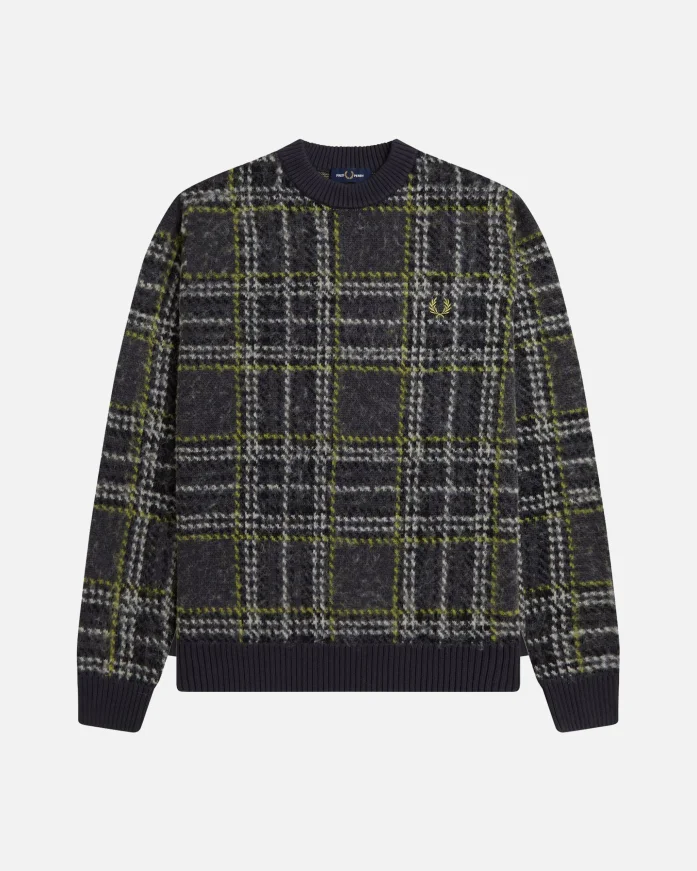 Свитер FRED PERRY Brushed Tartan Jumper