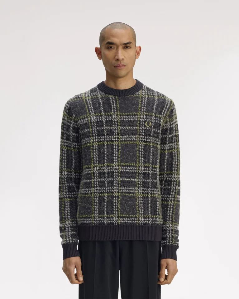 Свитер FRED PERRY Brushed Tartan Jumper