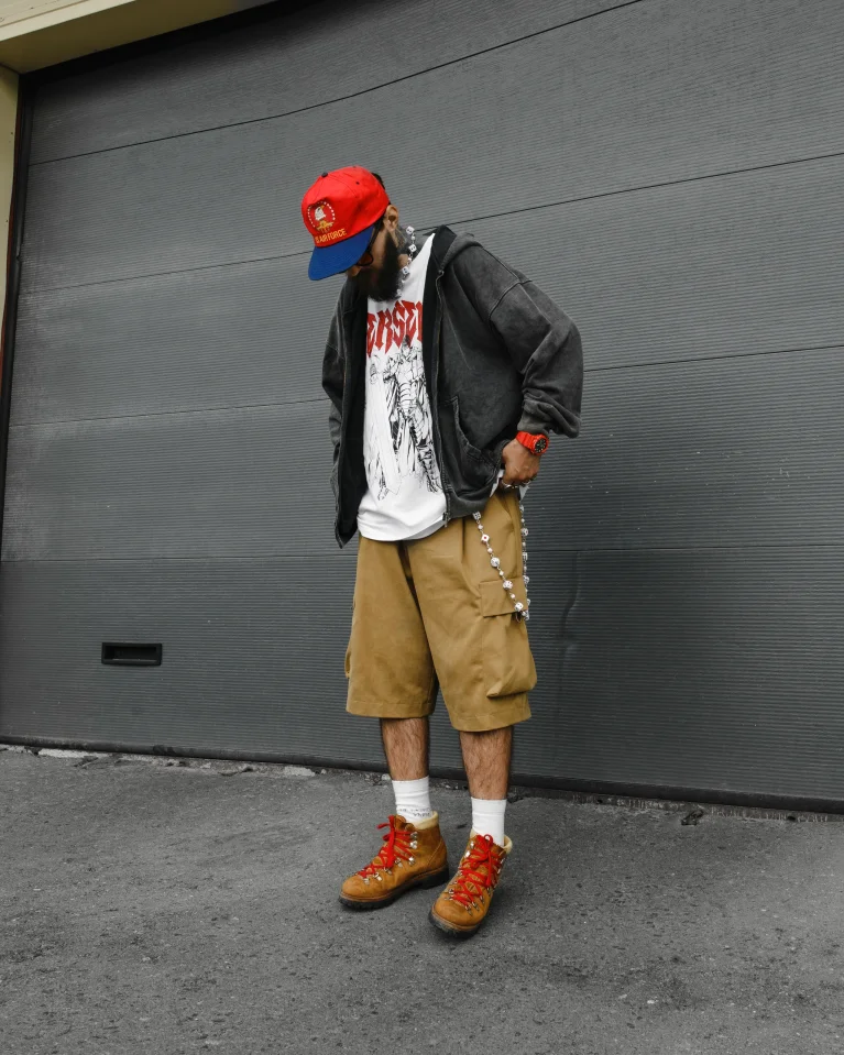 Шорты ISSAYA Big Cargo Shorts Khaki