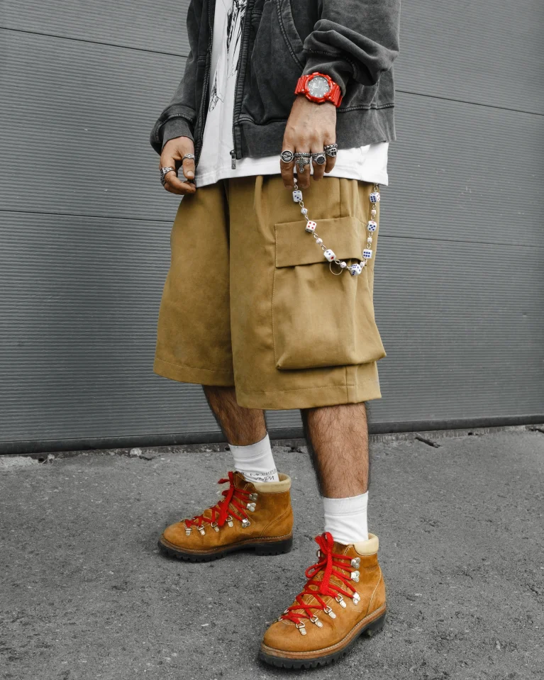 Шорты ISSAYA Big Cargo Shorts Khaki