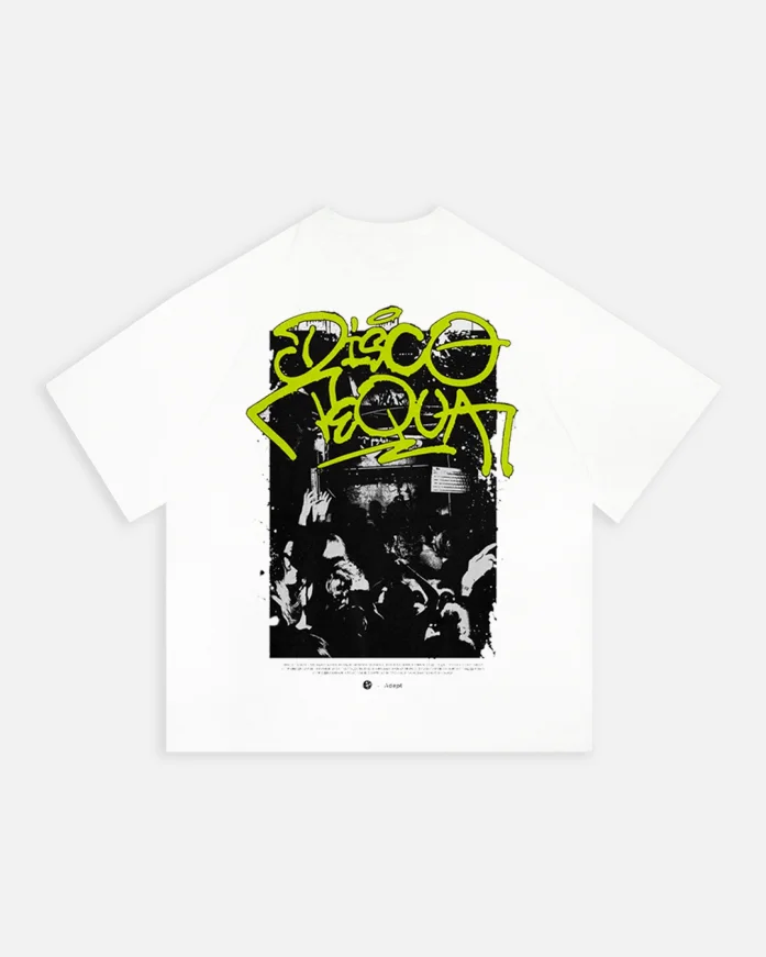 Футболка ADEPT x DISCO TEQUA Favela White