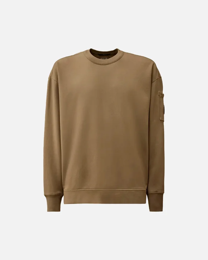 Свитшот C.P. Company Brushed and Emerized Diagonal Fleece Boxy Crewneck